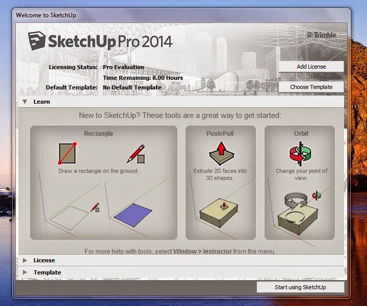 sketchup pro 2014 license free